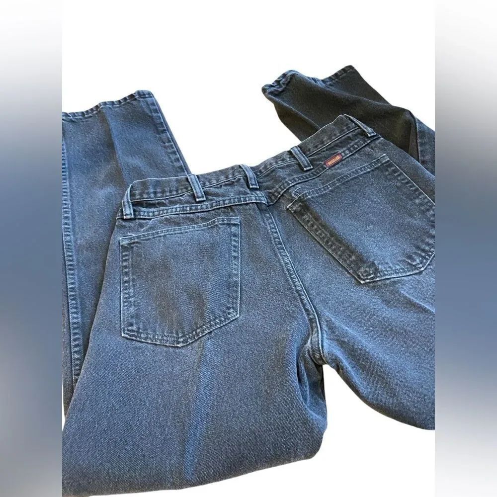 Rustler vintage black jeans size 33 x 32 great condition see pics